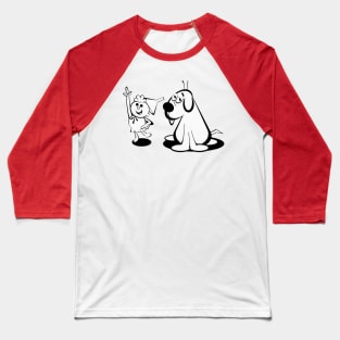 Tom Terrific and Manfred the Wonder Dog Baseball T-Shirt